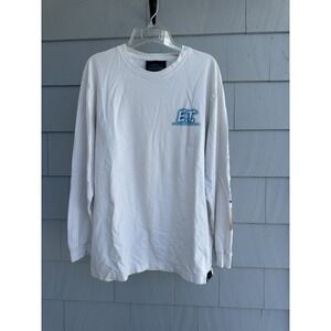 E.T. Extra Terrestrial Long Sleeve Shirt XL White Graphic Tee